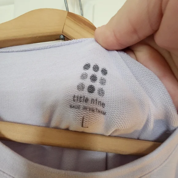 Title Nine Uprising Dress Lavender Size Large Sporty Atheisure Travel Cozy - Picture 7 of 14